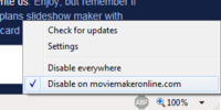 Internet Explorer дээр moviemakeronline.com сайтын AdBlock Plus-ийг унтраах